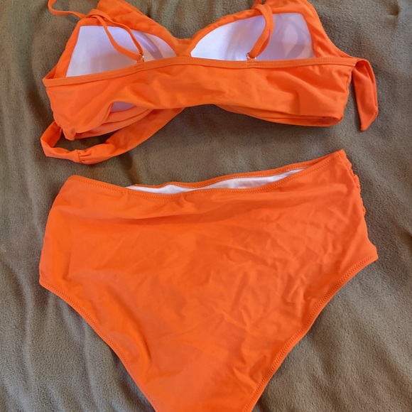 NWOT women’s XL orange bikini - Picture 2 of 2